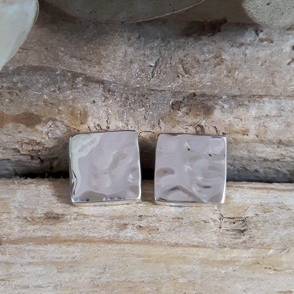 Allure Square Stud Earrings