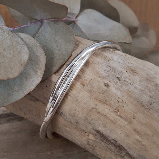 Arista Hammered/Polished cuff