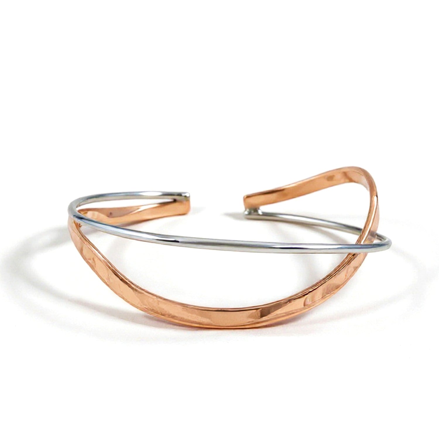 Atlantis Copper & Silver Cuff