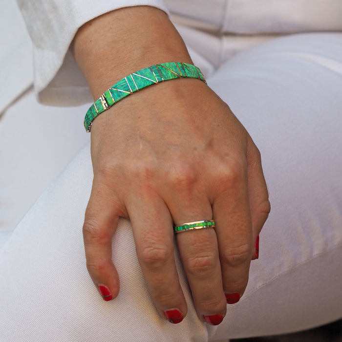 Flinder Nouveau Green Bracelet