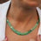 Flinder Nouveau Green Necklace