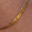 Star Snake Chain 18.5cm Medium Gold Bracelet