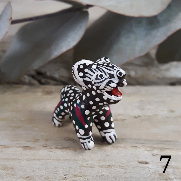 Balam, Hand Painted Ceramic Jaguars