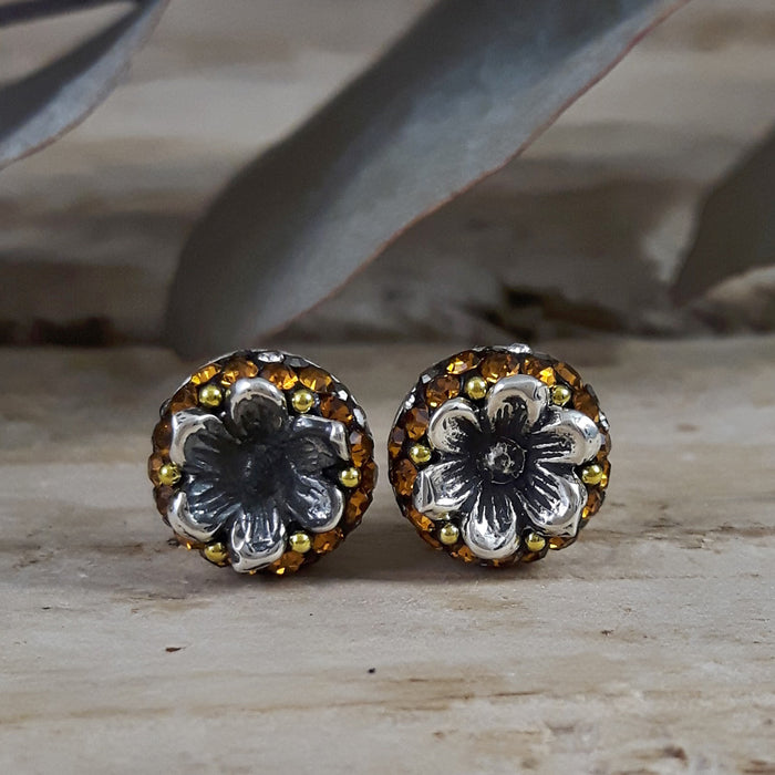 Allegra Catrina Vintage Stud Earrings