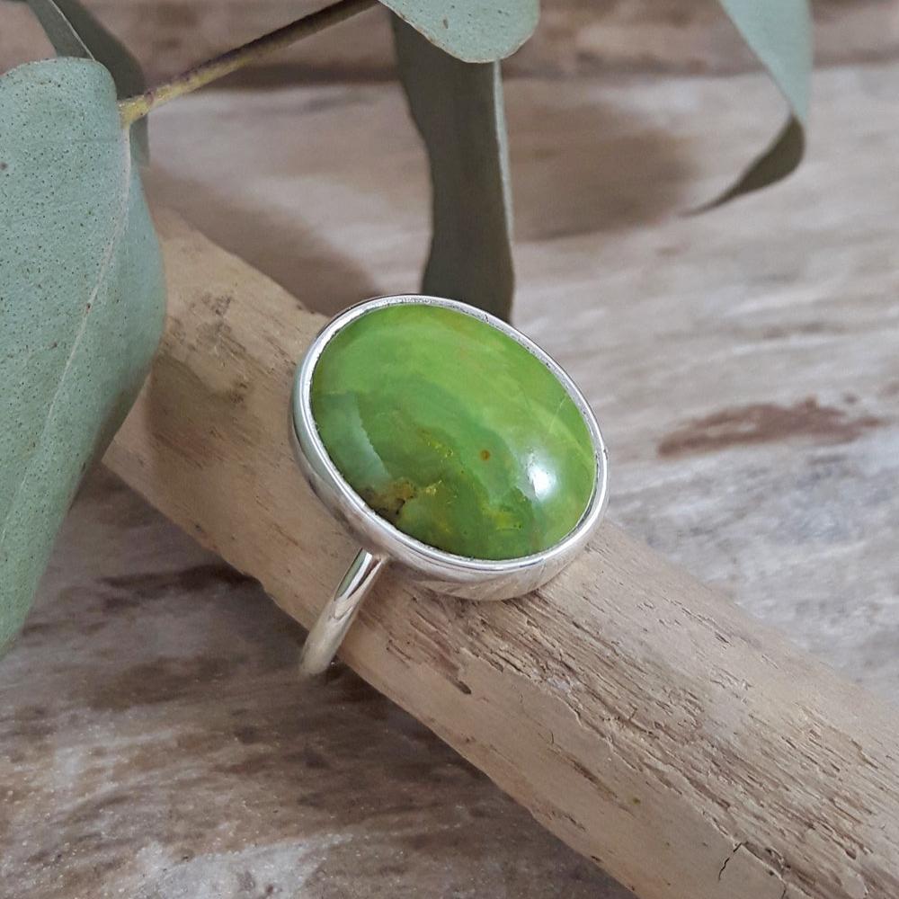 Cezanne Green Turquoise Small Ring