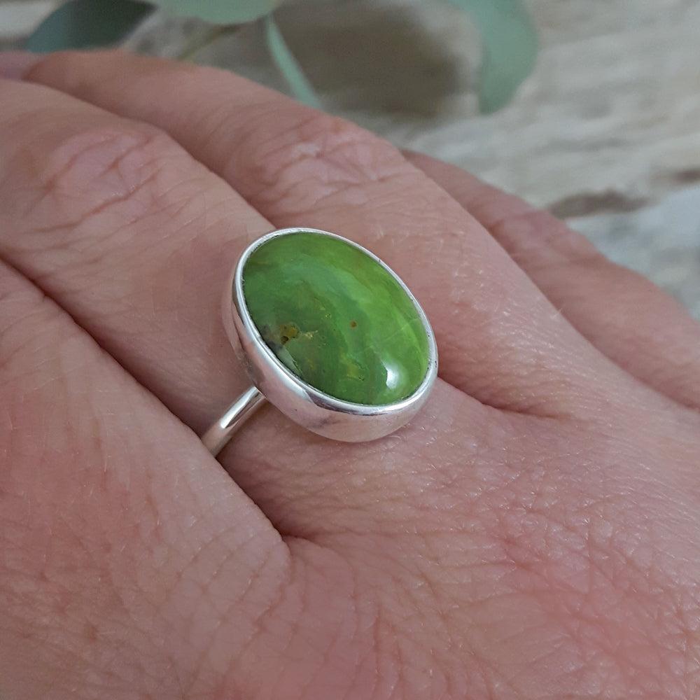 Cezanne Green Turquoise Small Ring