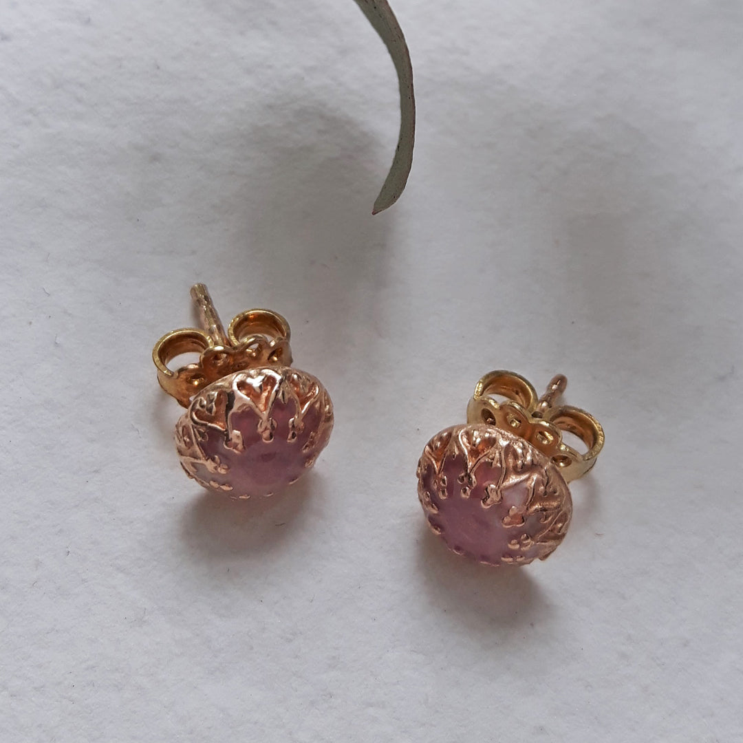 Barbara Haas Copetta Filigran Rose Au Studs