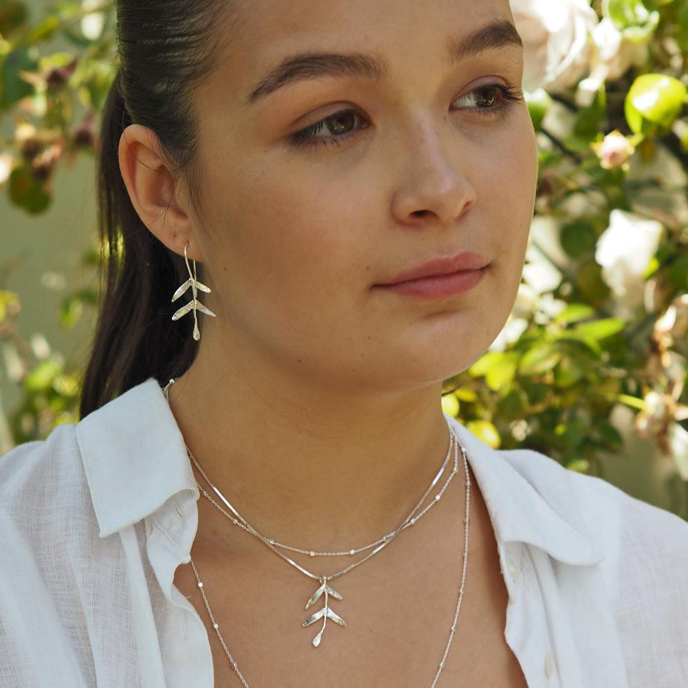 Foresta Mistletoe Drop Earrings