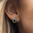 Allegra Catrina Rainbow Stud Earrings
