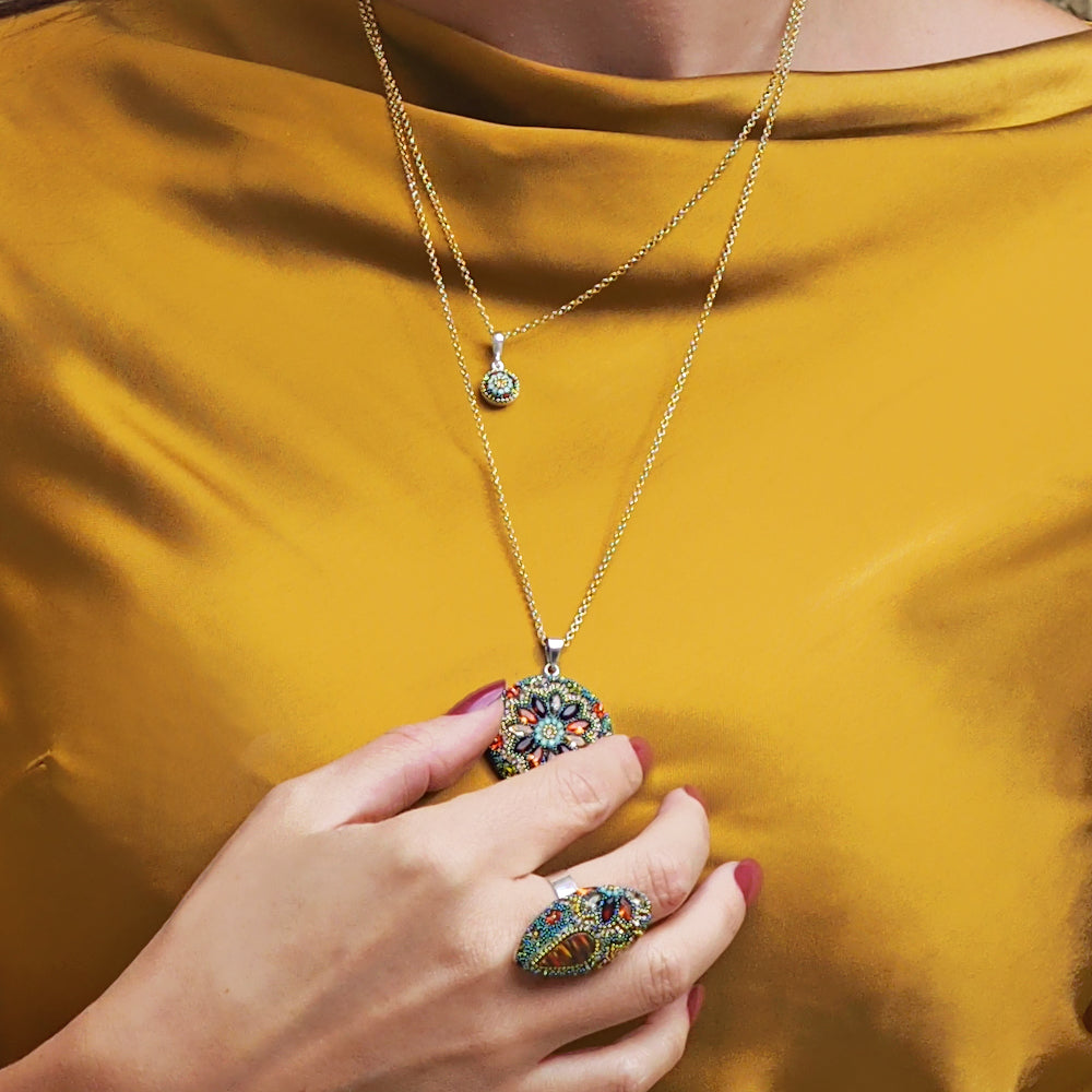 Allegra Disc Vintage Dream Pendant