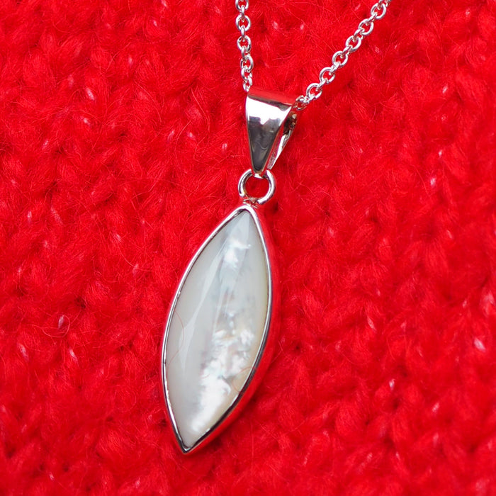 Audrey Marquise Mother Of Pearl Pendant