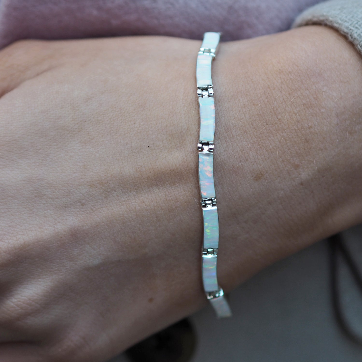 Flinder White Drift Bracelet