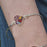 Flores Real Flower Multi Heart Bangle