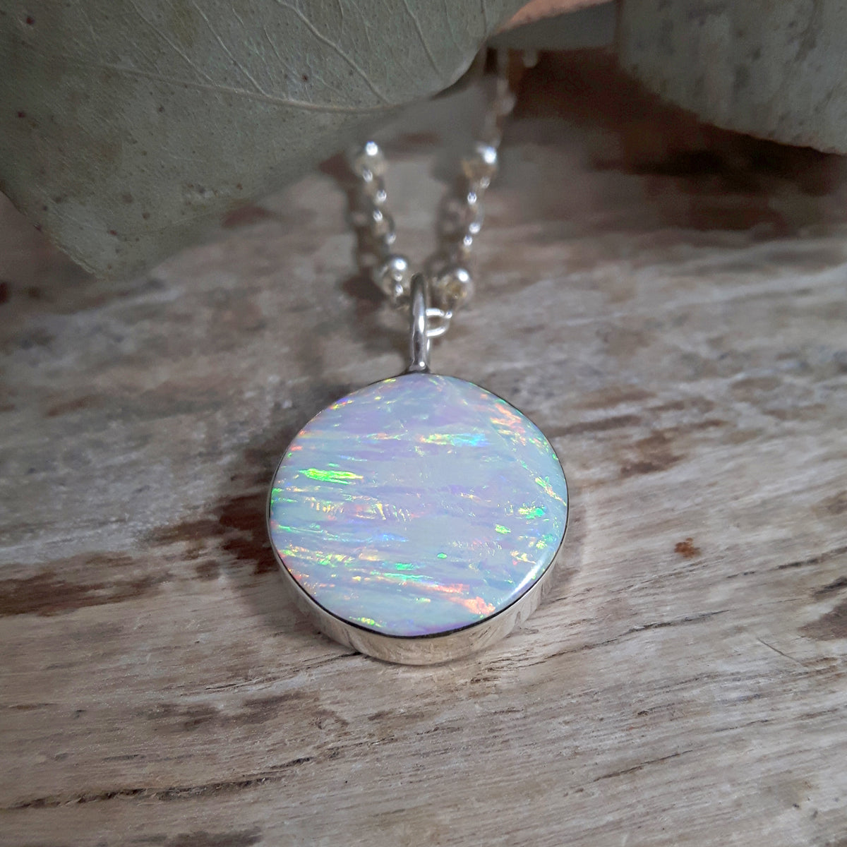 Flinder White Dotty Small Pendant