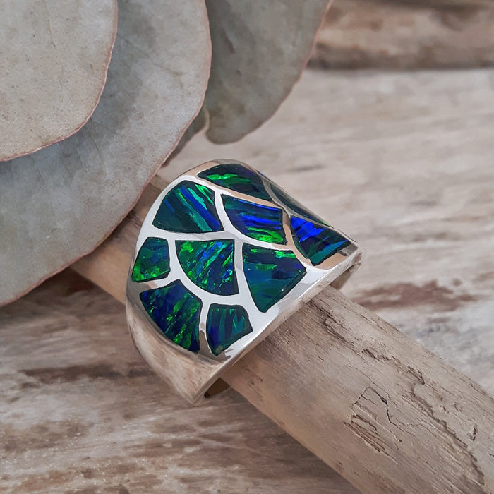 Flinder Guinevere Emerald Ring