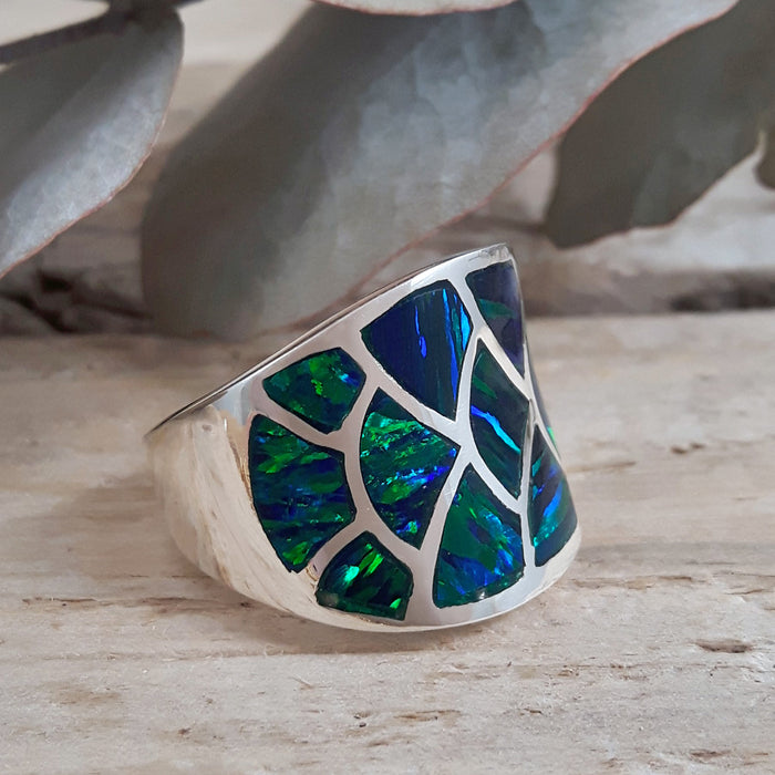 Flinder Guinevere Emerald Ring