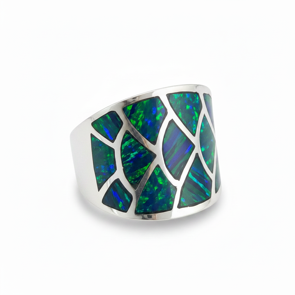 Flinder Guinevere Emerald Ring