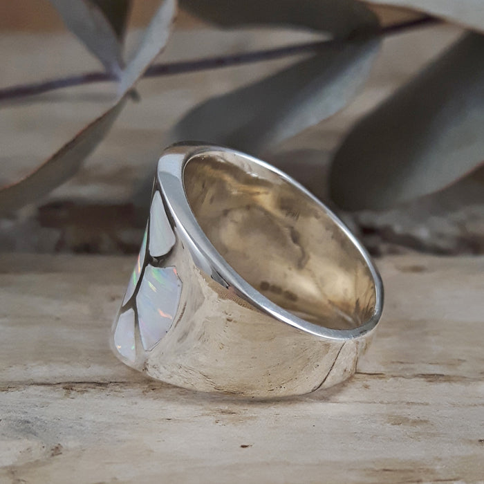 Flinder Guinevere White Ring