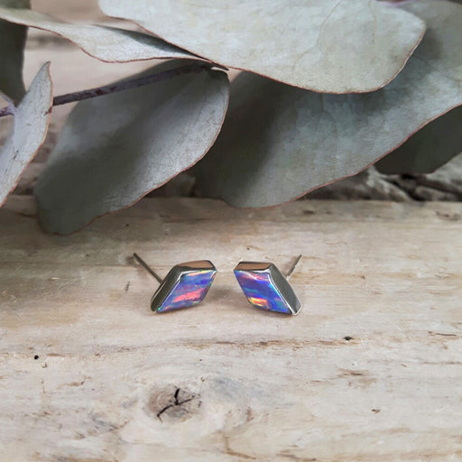 Flinder Lavender Kite Stud Earrings