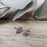 Flinder Lavender Kite Stud Earrings