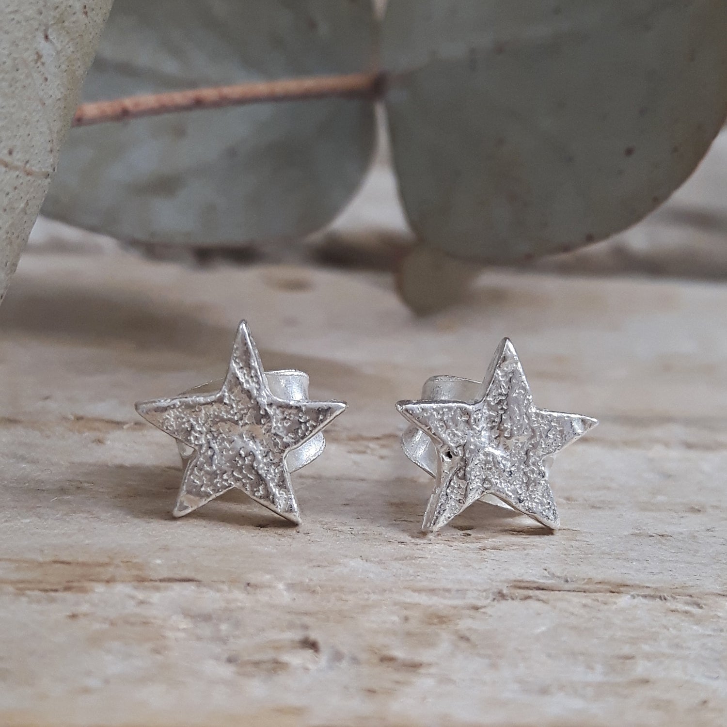 Foresta Tiny Star Silver Stud Earrings