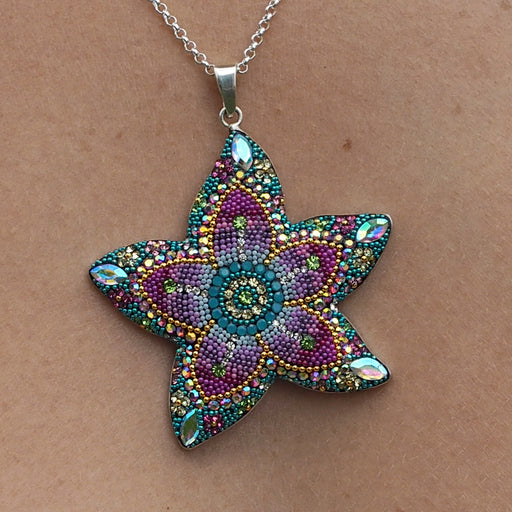 Allegra Galactic Flower 4.5cm Pendant