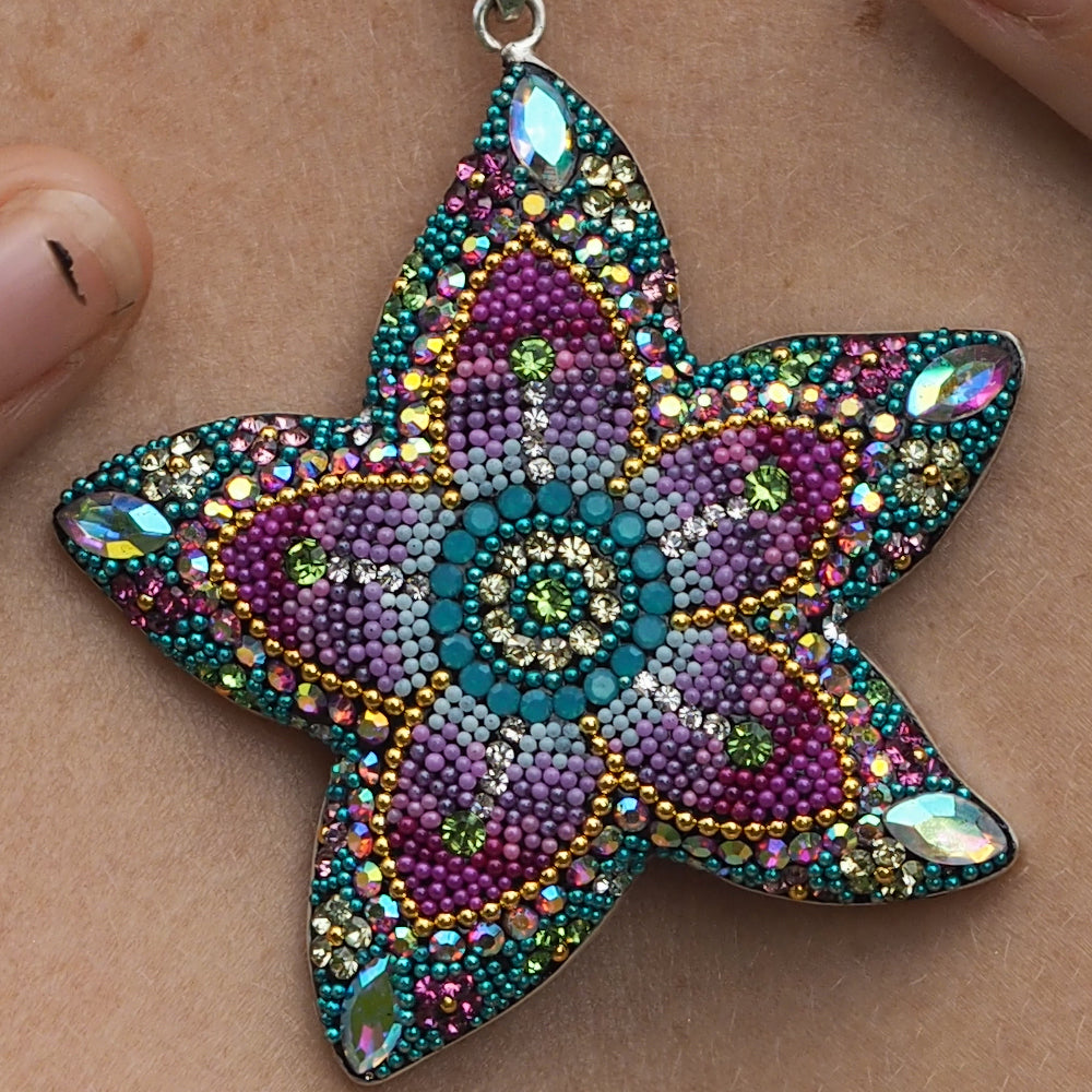 Allegra Galactic Flower 4.5cm Pendant