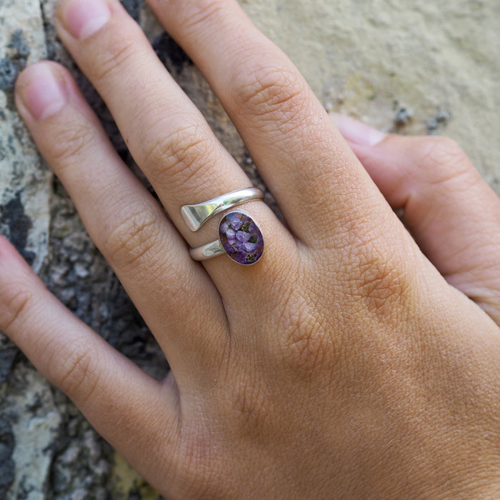 Flores Heather Adjustable Ring