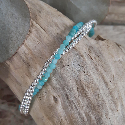 Bead Bracelet (Turquoise, Amazonite, Lapis) - Armed & Gorgeous - Handmade Jewellery  UK