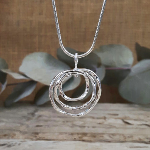 Lattice Trio Small Pendant