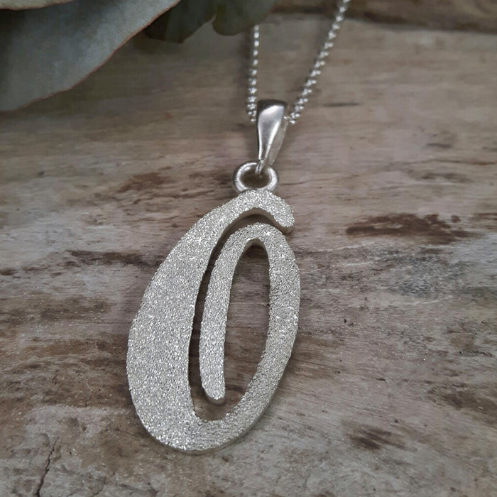 FURTHER REDUCED! SAMPLE Letter O Pendant