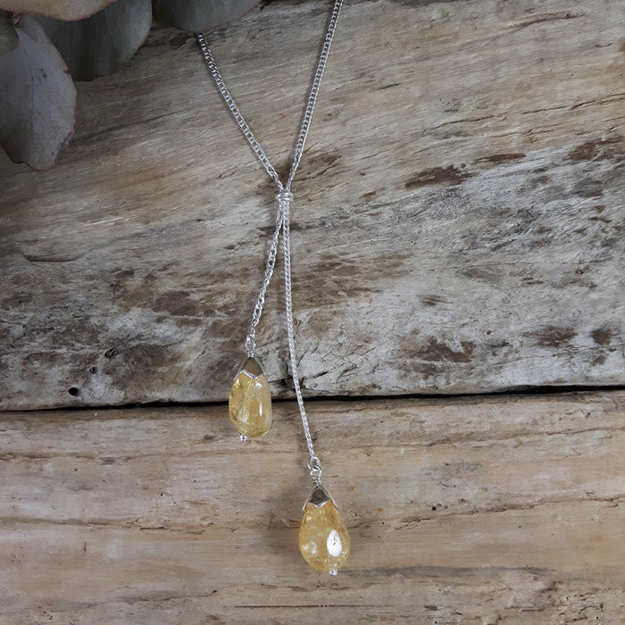 Lilith Citrine Necklace