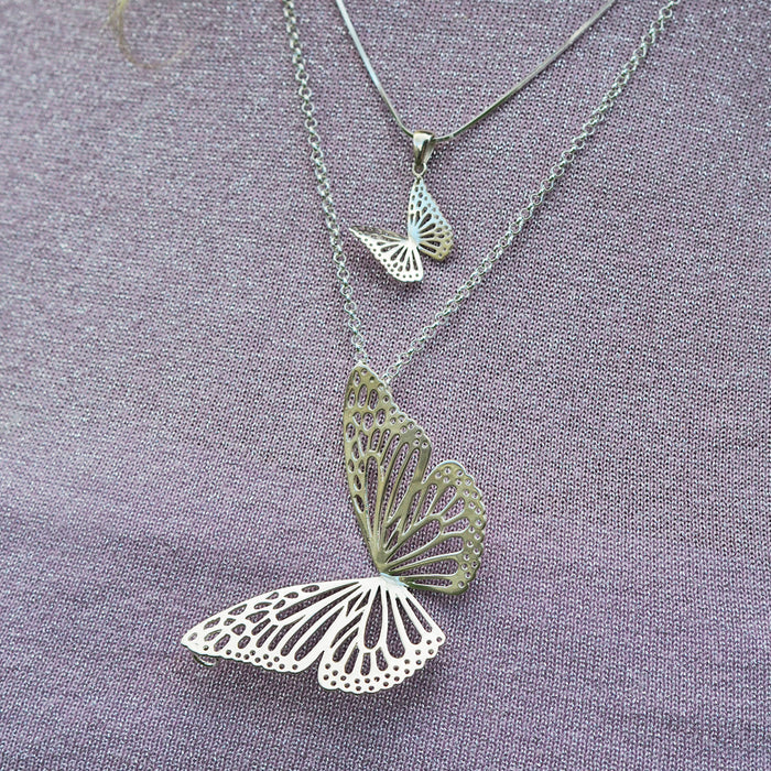 Monarca Large Butterfly Pendant