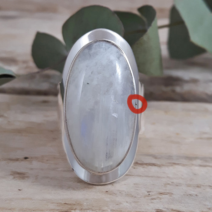 Monet Moonstone Oval L Ring A