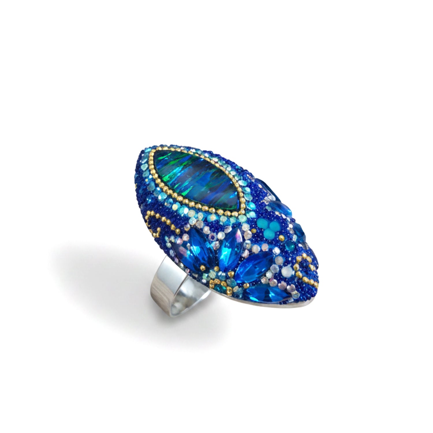 Allegra Sapphire Dream Adjustable Ring