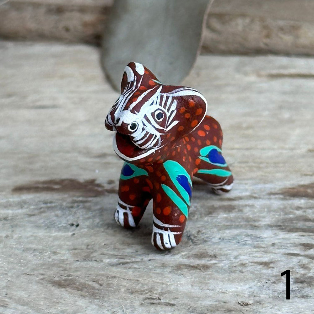 Balam, Hand Painted Ceramic Jaguars