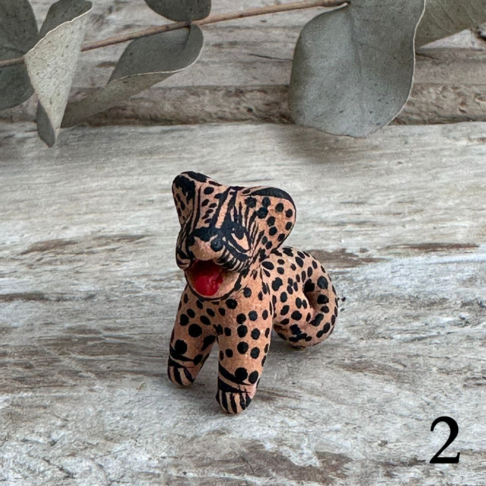 Balam, Hand Painted Ceramic Jaguars