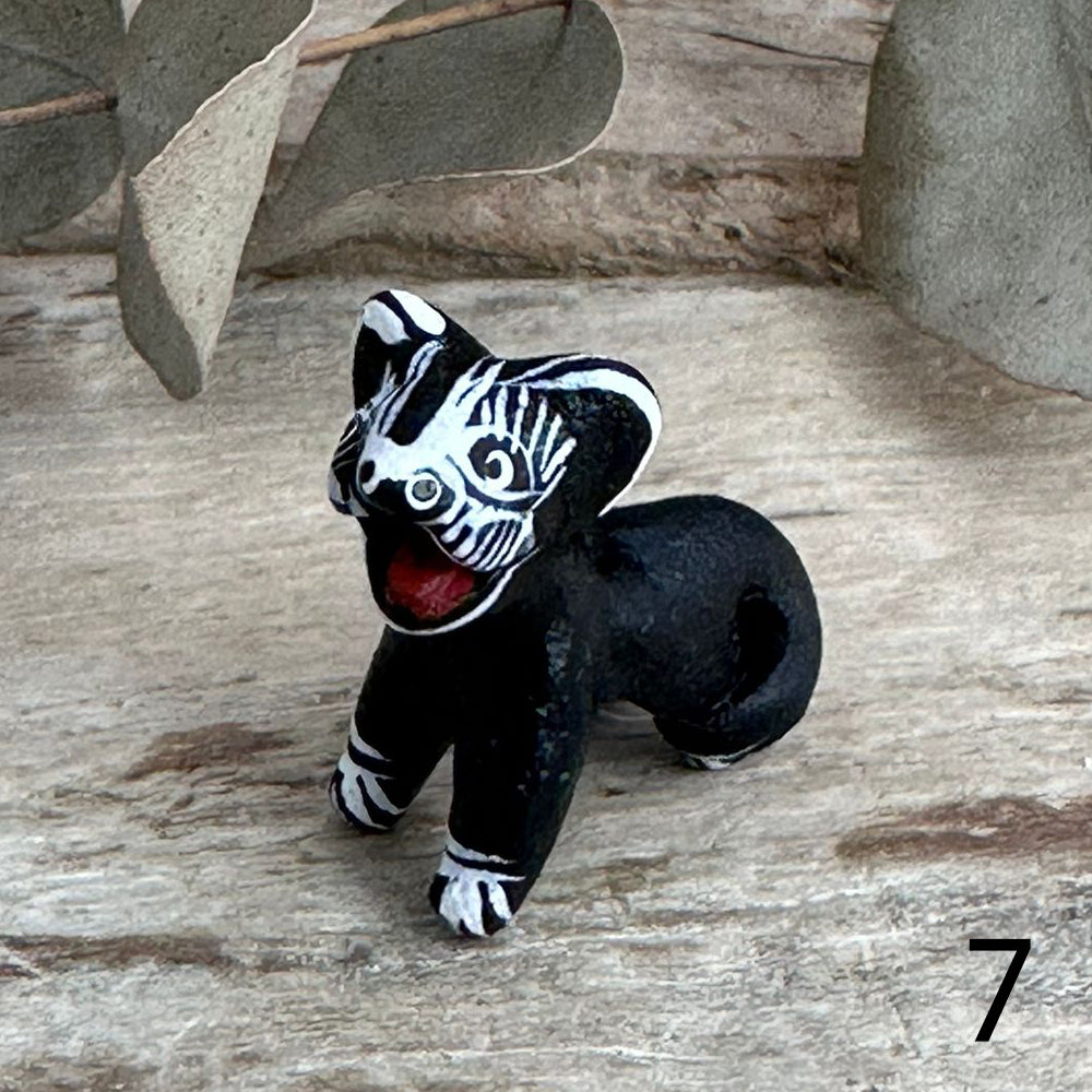 Balam, Hand Painted Ceramic Jaguars