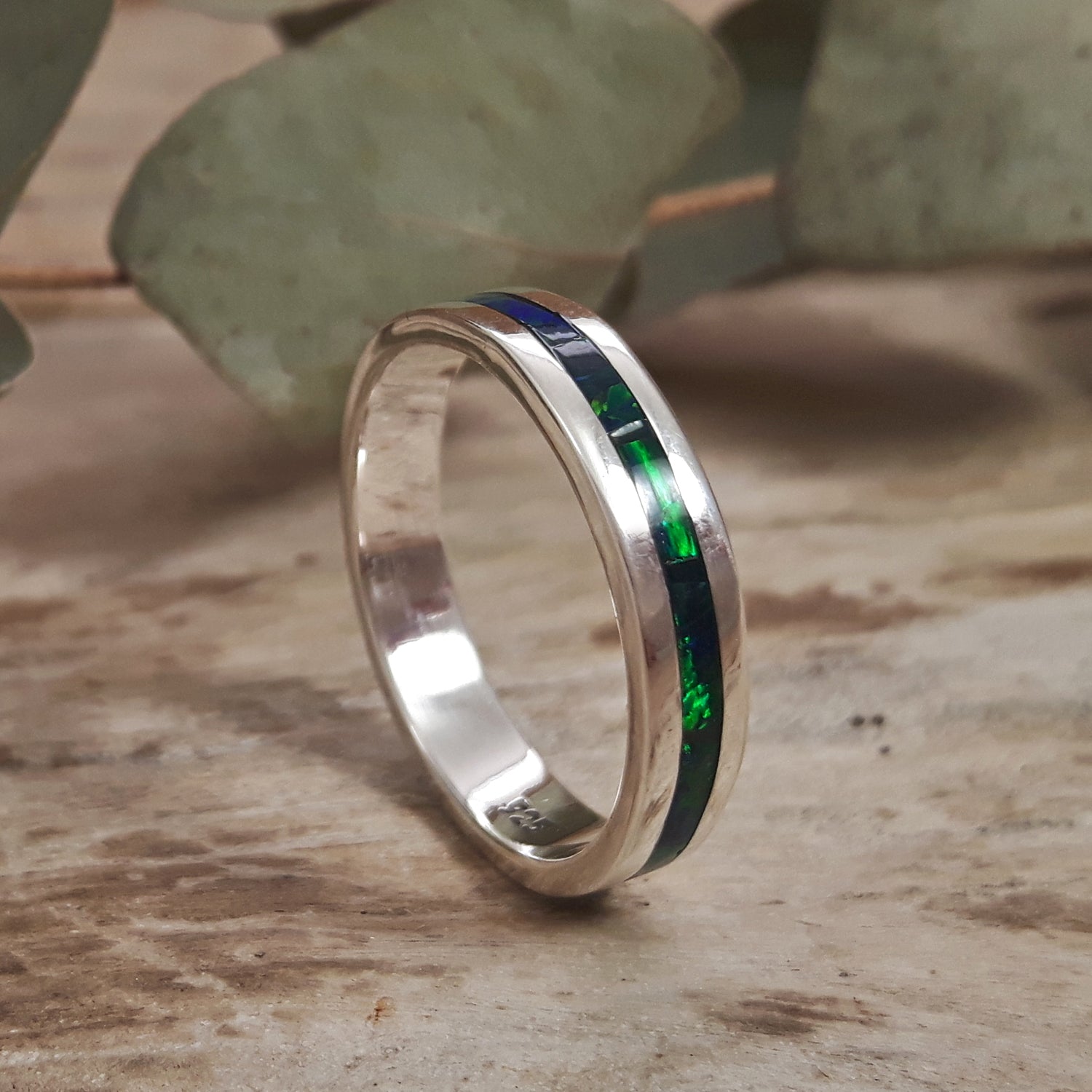 Flinder Emerald Opal Ring