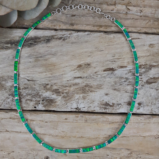 PERFECTLY IMPERFECT Flinder Green Drift Necklace