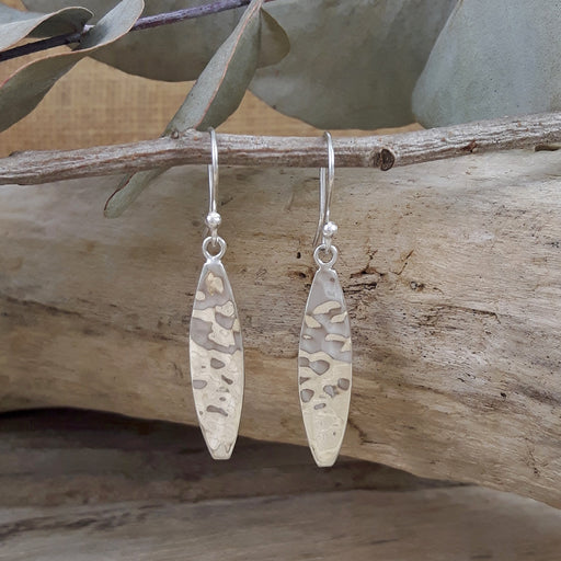 Roma Lanza Hammered Earrings