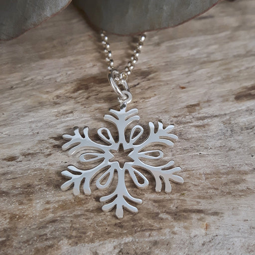 Snowflake Star Charm