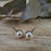 Pea Polished Small Stud Earrings