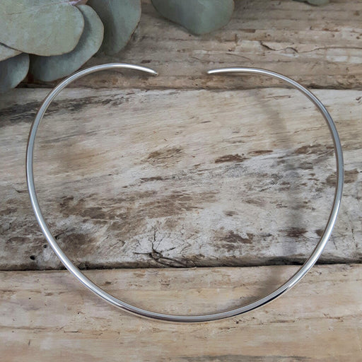 Tubo 3mm Sterling Silver Choker