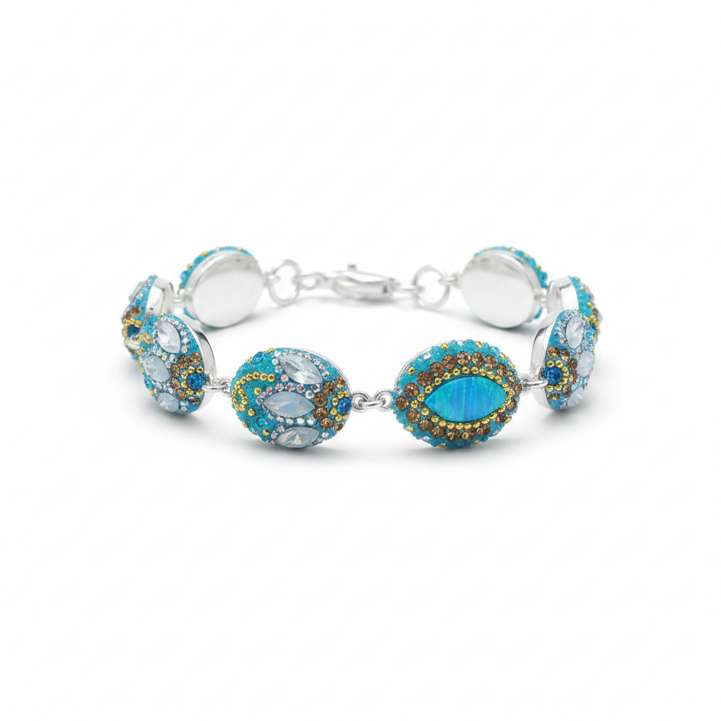 Turquoise Daisy Dream Bracelet