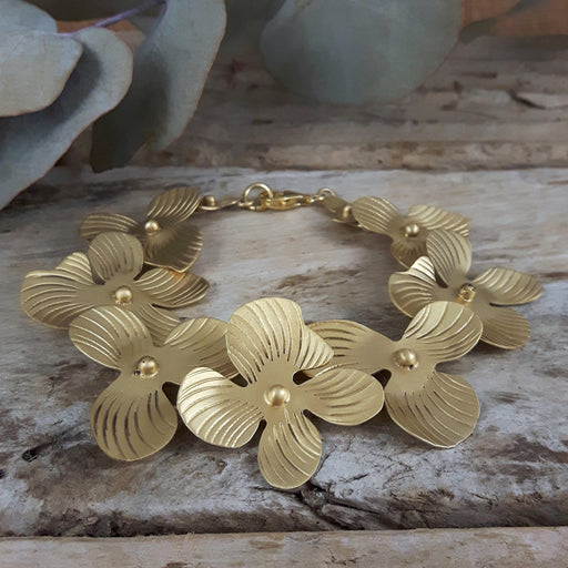 Viola Large Gold Bracelet