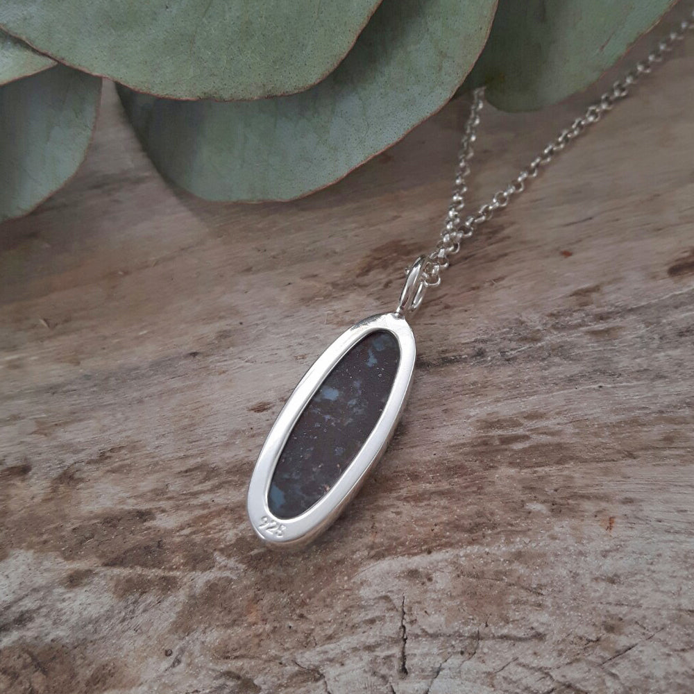 Dali Mexican Lapis Med Oval Pendant A