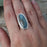 Dali Mexican Lapis Small Oval Ring B