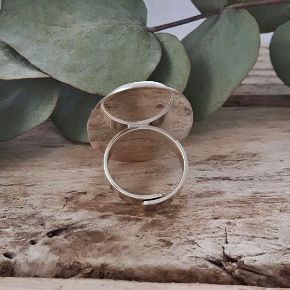 Dali Mexican Lapis XL Oval Ring A