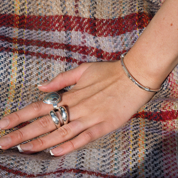 Toro Wrap Silver Cuff